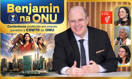 Benjamin na CSW70 da ONU – conferência proferida no maior fórum do mundo sobre mulheres e meninas