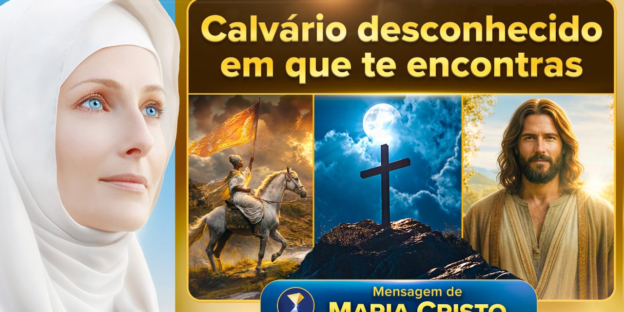 Calvário desconhecido em que te encontras