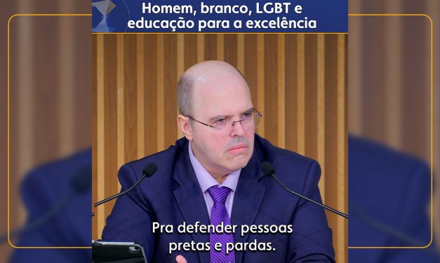 Homem, branco, LGBT e educação para a excelência