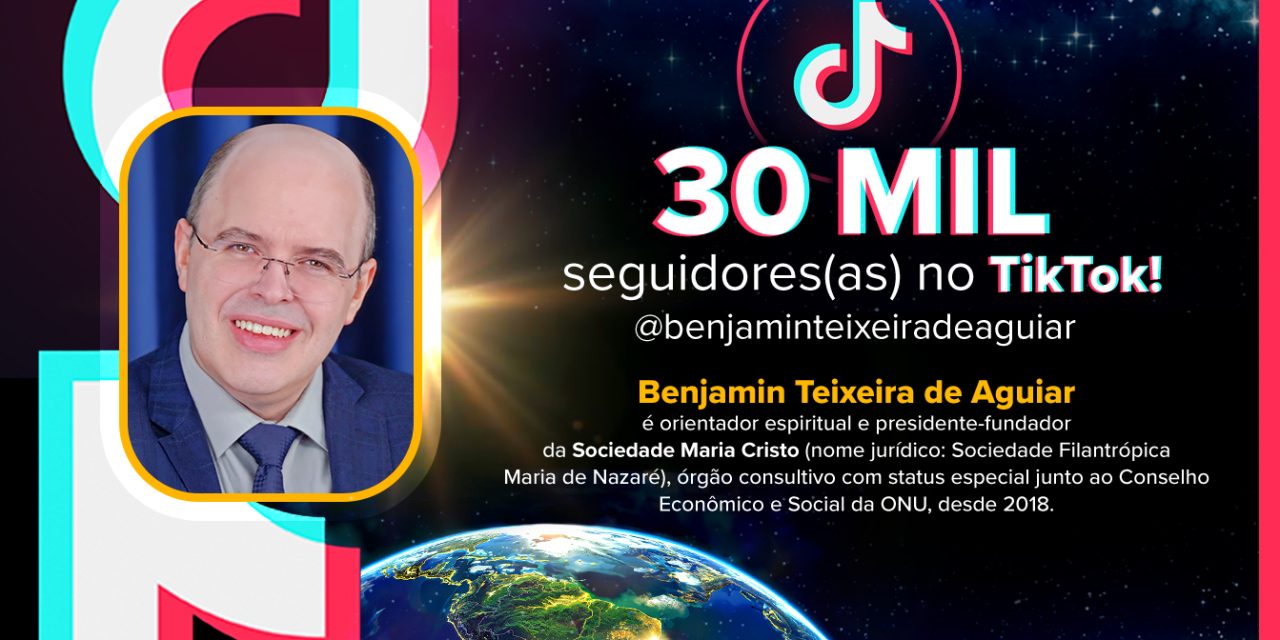 30 mil seguidores(as) no TikTok!