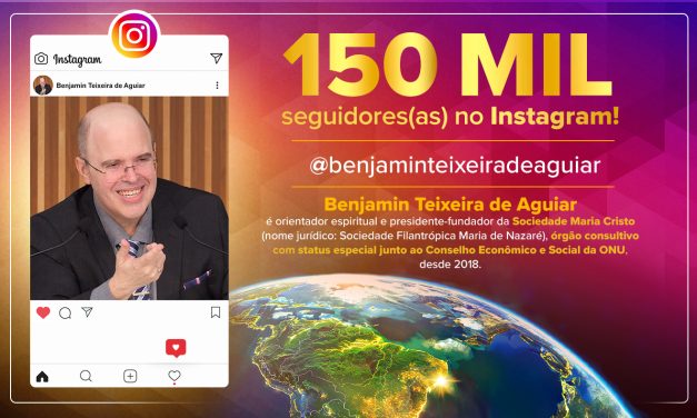 150 mil seguidores(as) no Instagram!