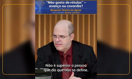 “Não gosto de rótulos” – avanço ou covardia?