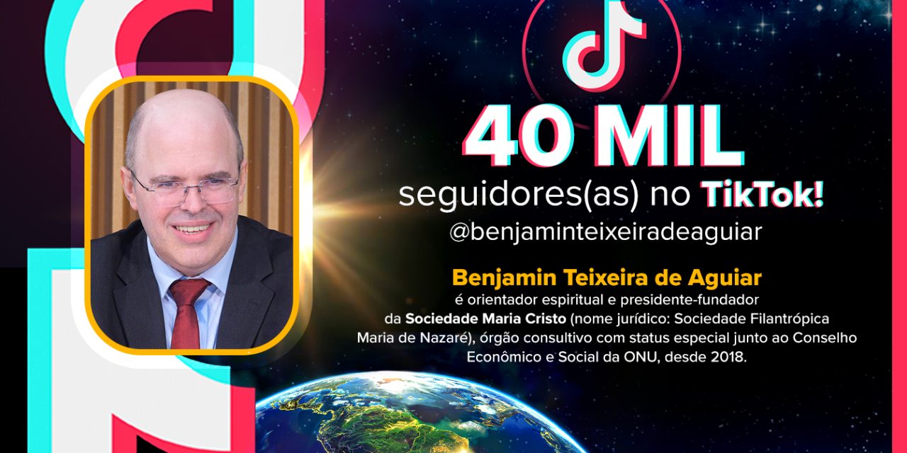 40 mil seguidores(as) no TikTok!
