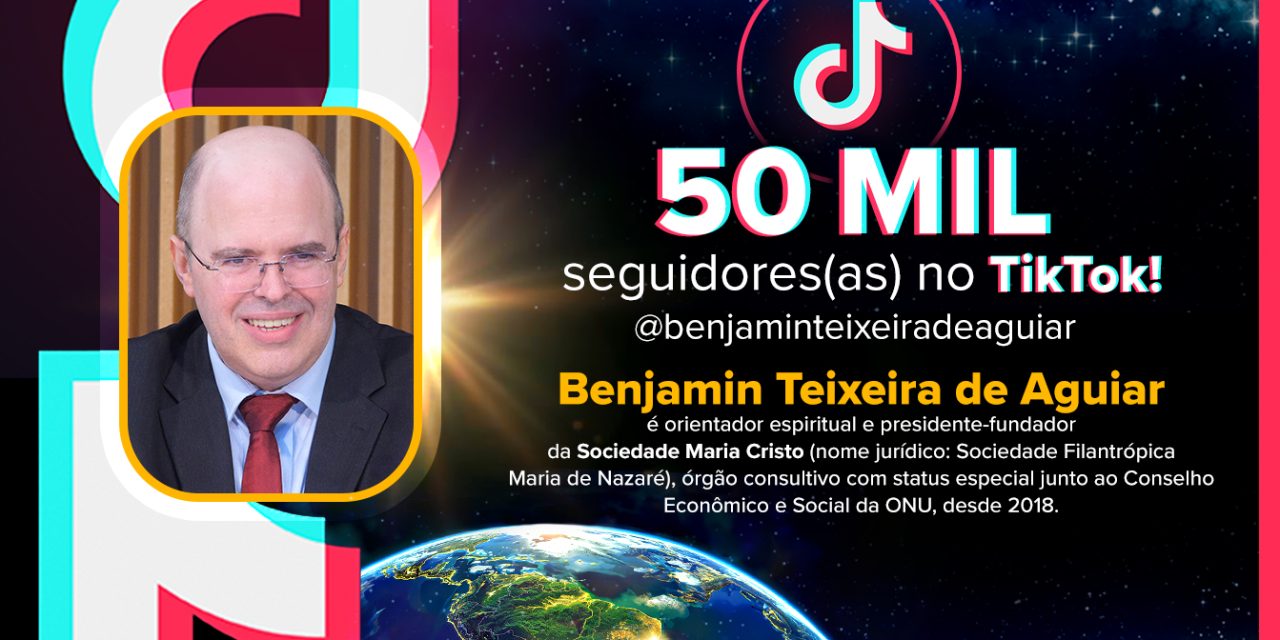 50 mil seguidores(as) no TikTok!