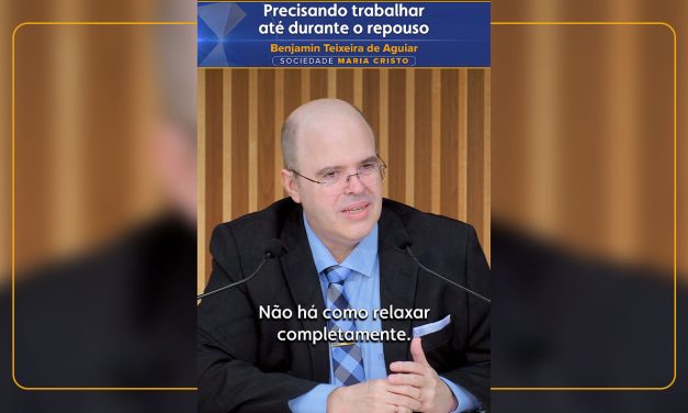 Precisando trabalhar até durante o repouso