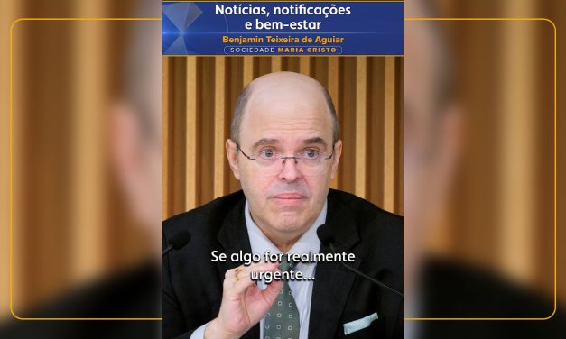 Notícias, notificações e bem-estar