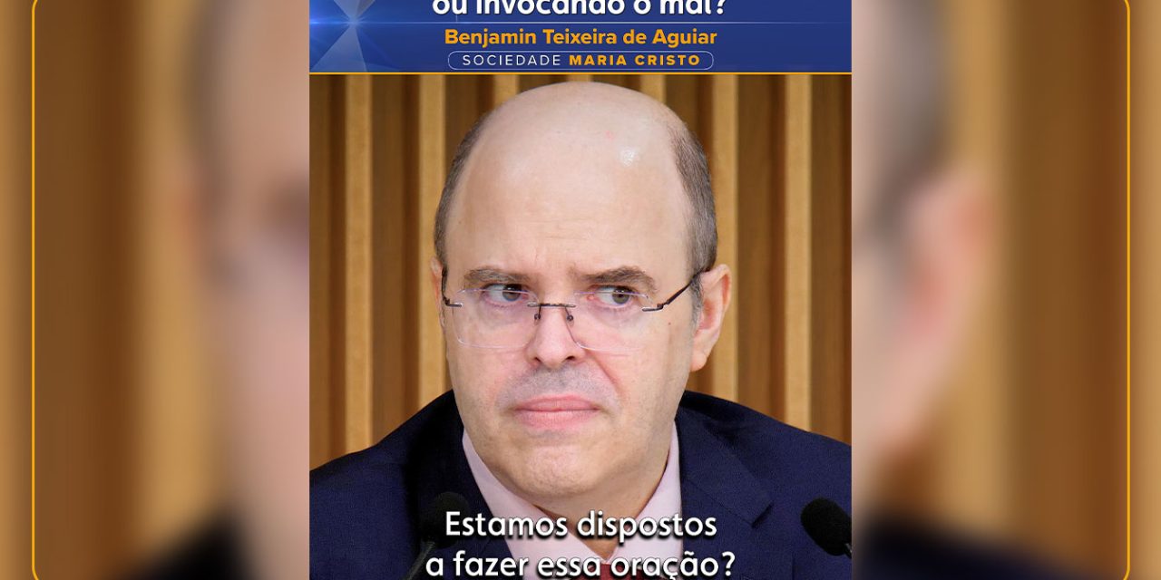 Orando pro bem ou invocando o mal?