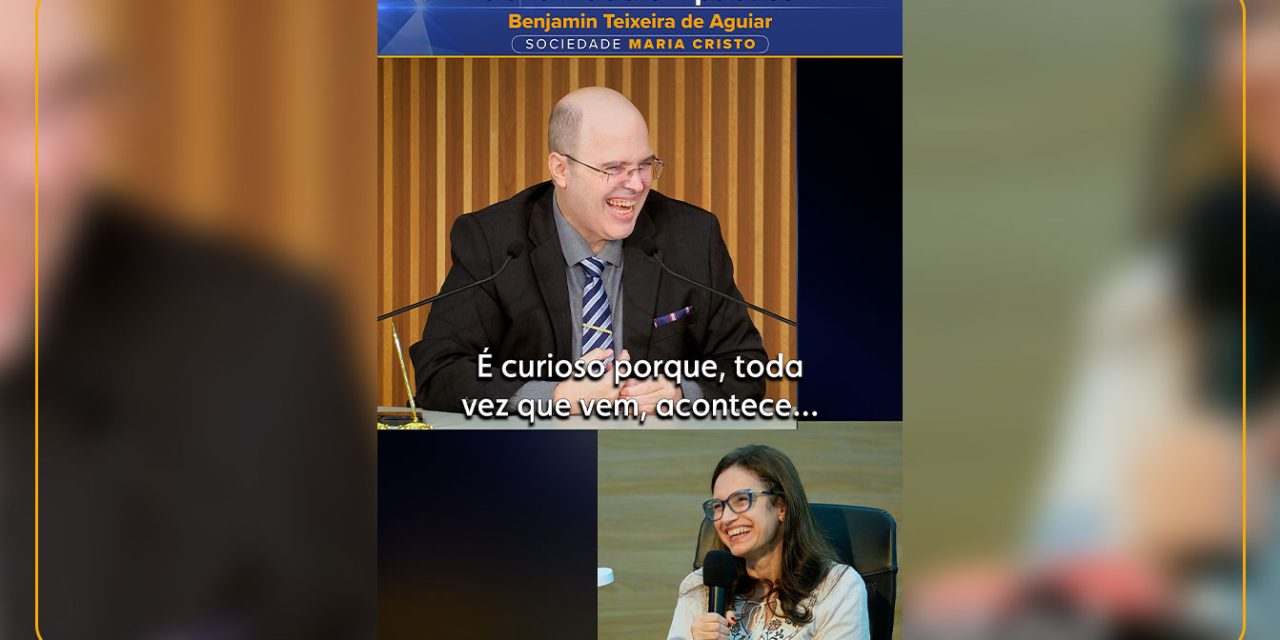 Mensagem espiritual transmitida em público