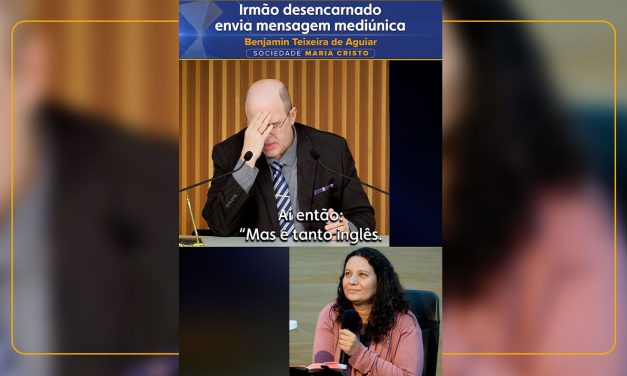 Irmão desencarnado envia mensagem mediúnica