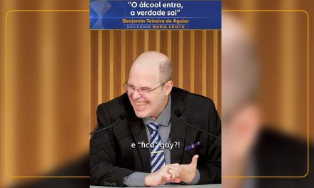 “O álcool entra, a verdade sai”