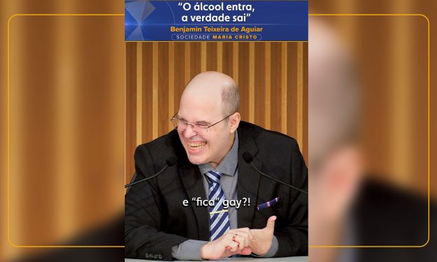 “O álcool entra, a verdade sai”