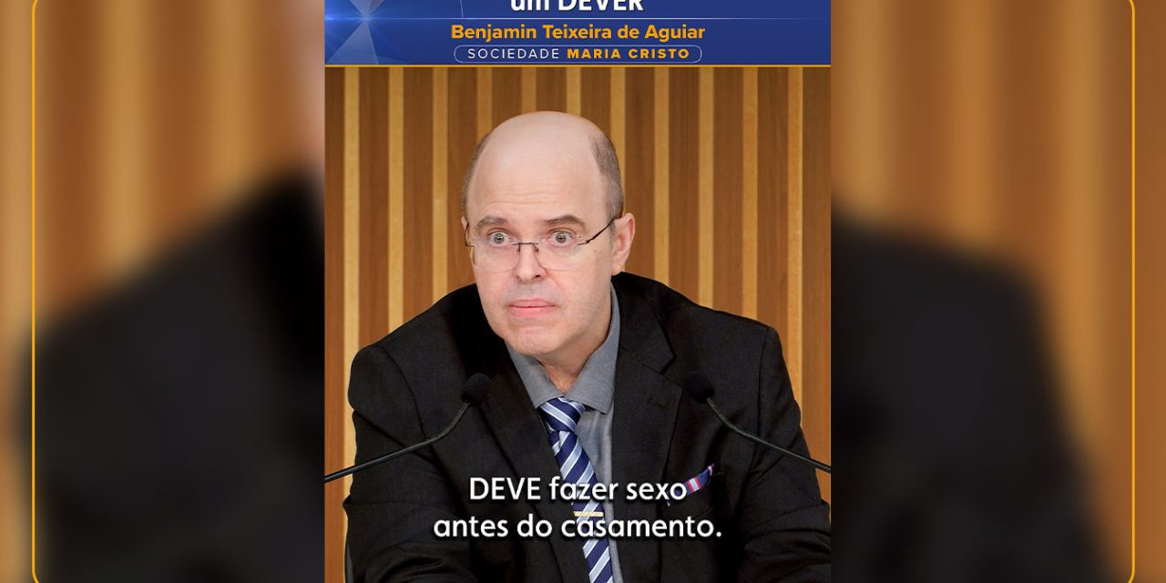 Sexo antes do casamento: um DEVER