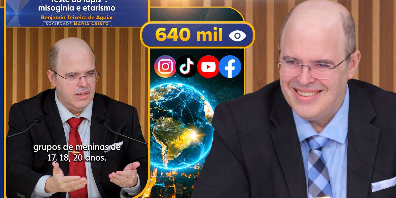 Nova viralização nas redes sociais e importante marco na trajetória do orientador espiritual Benjamin Teixeira de Aguiar