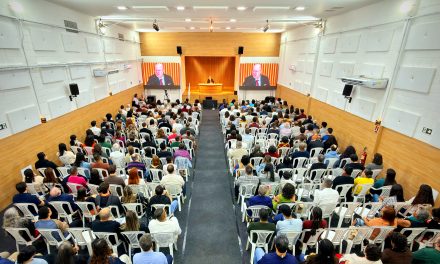 Plateia da Palestra de Benjamin Teixeira de Aguiar de ontem à noite, 07/06/2026