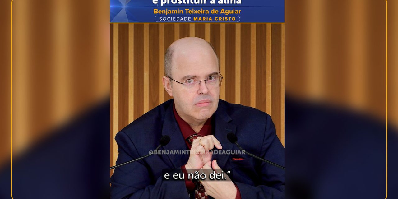 “Escolhi esperar” – e prostituir a alma