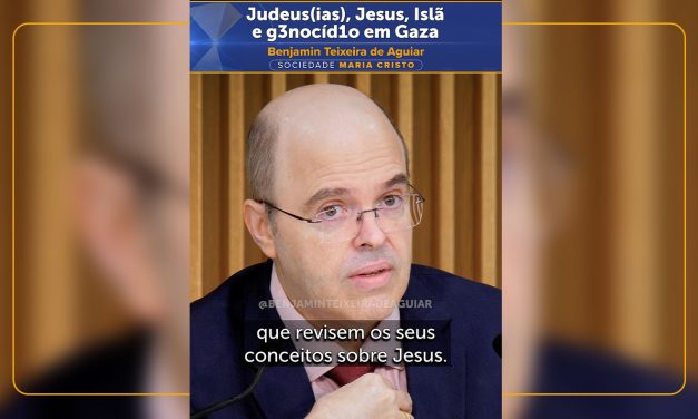 Judeus(ias), Jesus, Islã e g3nocíd1o em Gaza