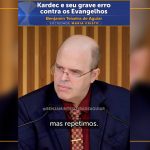 Kardec e seu grave erro contra os Evangelhos