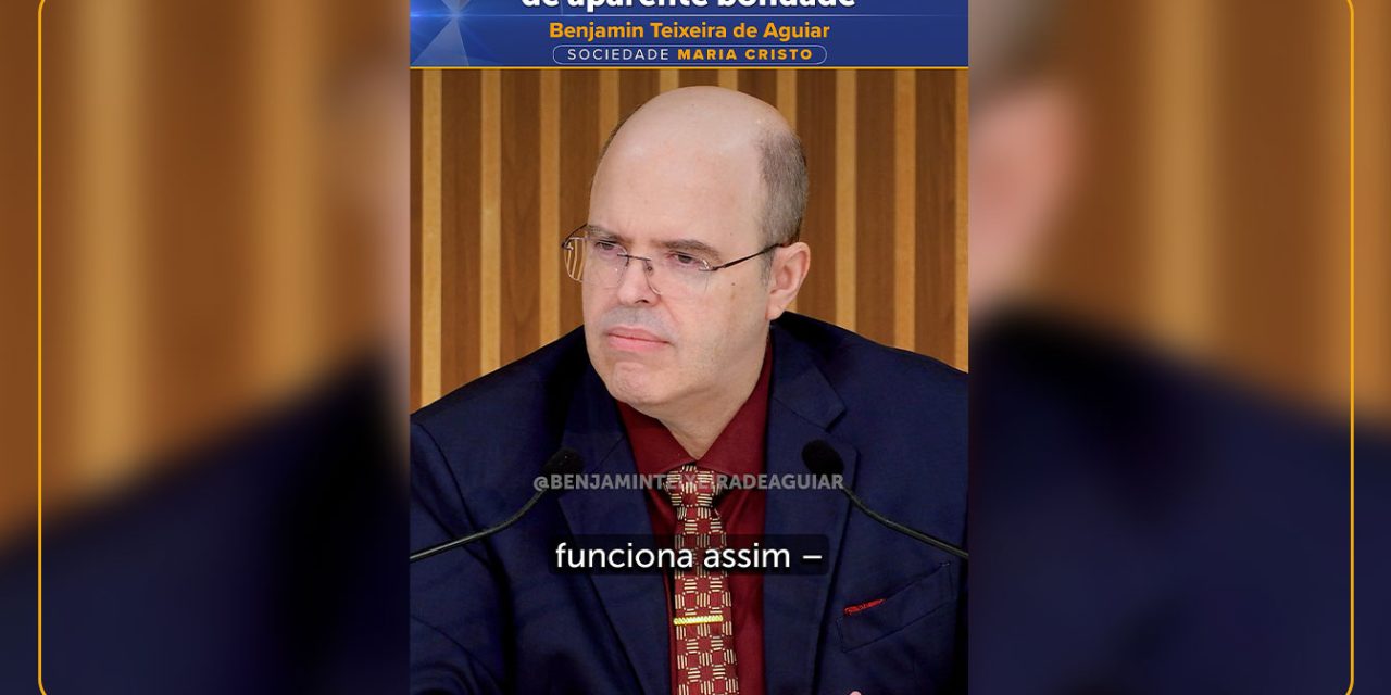 Gente mascarada de aparente bondade