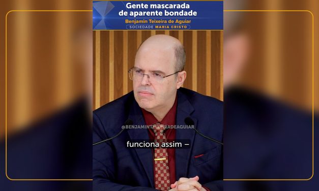 Gente mascarada de aparente bondade