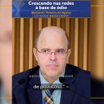 Crescendo nas redes à base de ódio