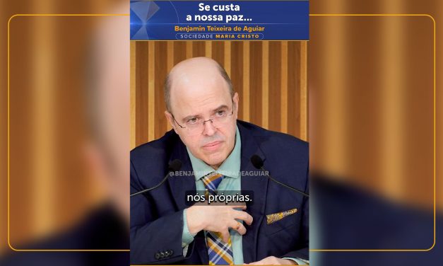 Se custa a nossa paz…