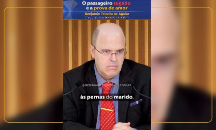 O passageiro sugado e a prova de amor