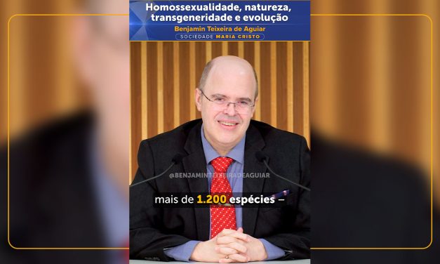 Homossexualidade, natureza, transgeneridade e evolução