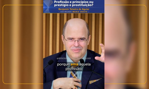 Profissão e princípios ou prestígio e prostituição?