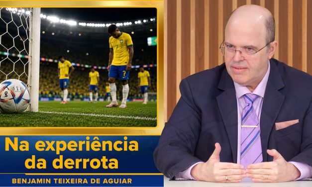 Derrota na Copa e eventual tema da palestra do orientador espiritual Benjamin Teixeira de Aguiar
