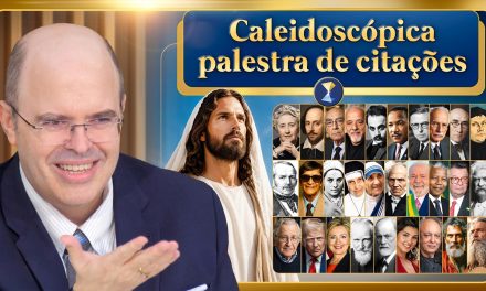 Caleidoscópica palestra de citações, com foco na busca de significado, autoconhecimento e felicidade