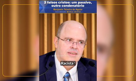 2 falsos cristos: um passivo, outro condenatório