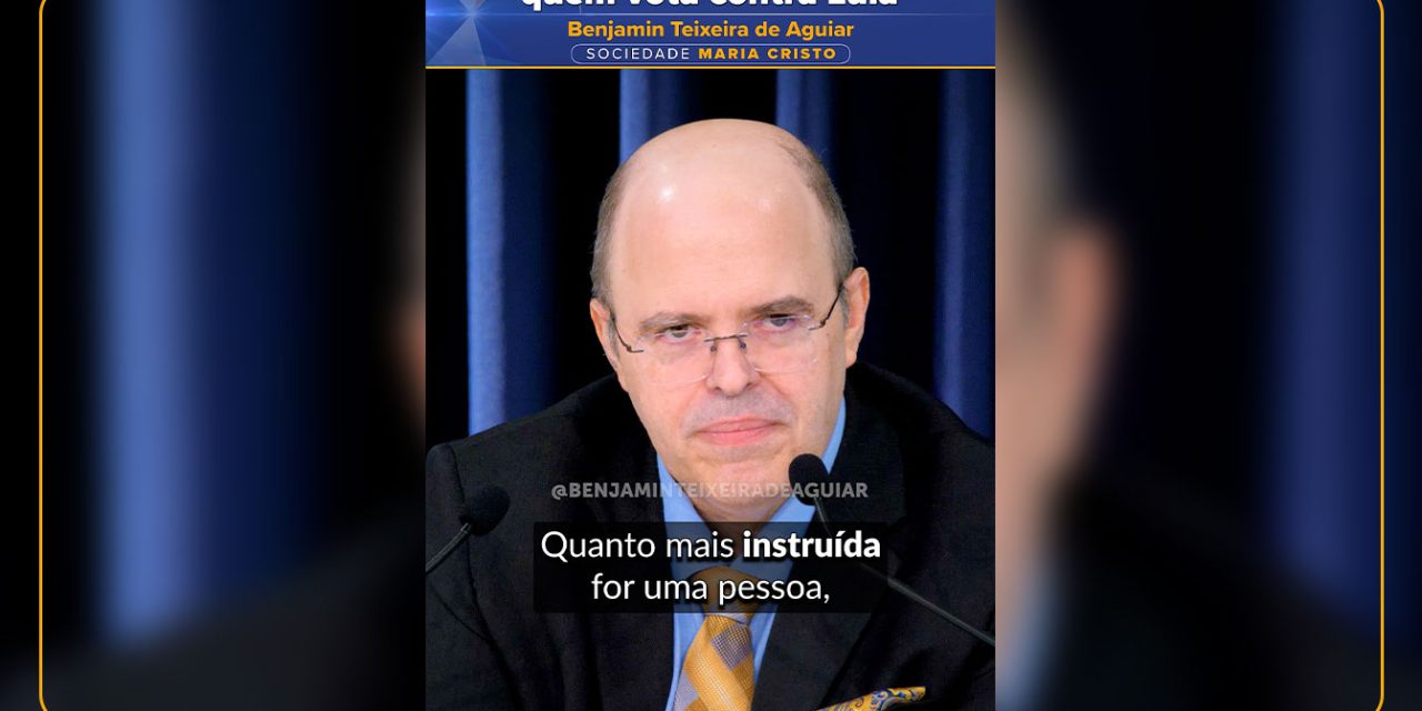 Revelando o caráter de quem vota contra Lula