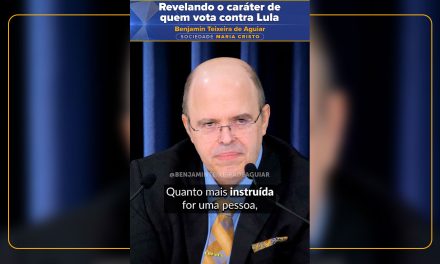 Revelando o caráter de quem vota contra Lula