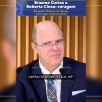 Erasmo Carlos e Roberta Close: coragem