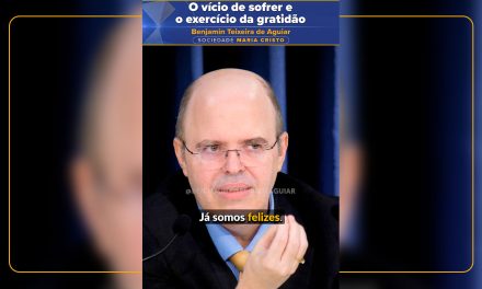 O vício de sofrer e o exercício da gratidão