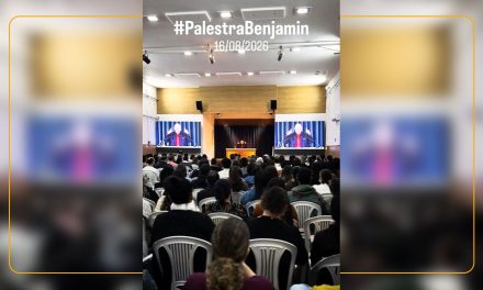 Amanhã, domingo 23/08, é dia de mais uma Palestra de Benjamin Teixeira de Aguiar – todos os domingos, entrada franca