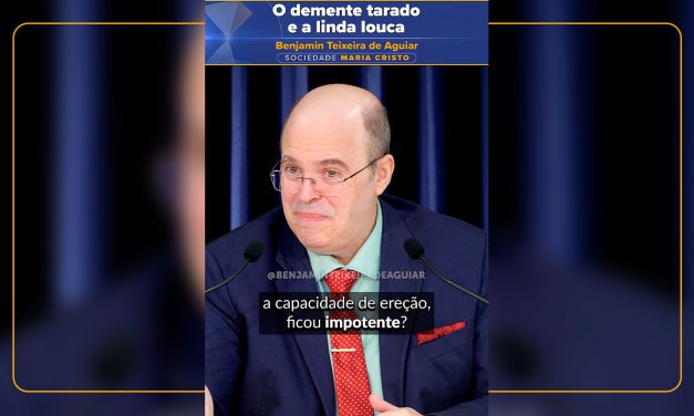 O demente tarado e a linda louca