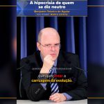 A hipocrisia de quem se diz neutro