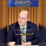 A elegância como sinalização de acerto
