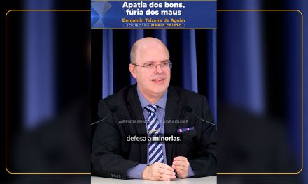 Apatia dos bons, fúria dos maus