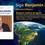 Siga o orientador espiritual Benjamin Teixeira de Aguiar no X
