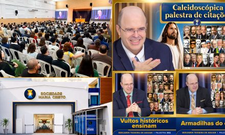 Cultura enciclopédica e sabedoria pragmática marcam palestras do orientador espiritual Benjamin Teixeira de Aguiar