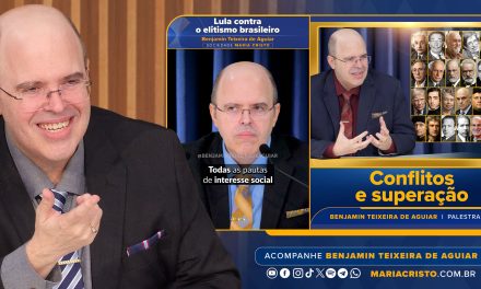 4 a 6 milhões de “views” mensais nas redes sociais e temas palpitantes abordados pelo orientador espiritual Benjamin Teixeira de Aguiar