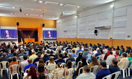 Hoje (30/08) é dia de mais uma Palestra de Benjamin Teixeira de Aguiar