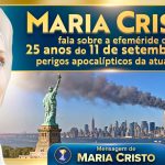 Maria Cristo fala sobre a efeméride dos 25 anos do 11 de setembro e dos perigos apocalípticos da atualidade