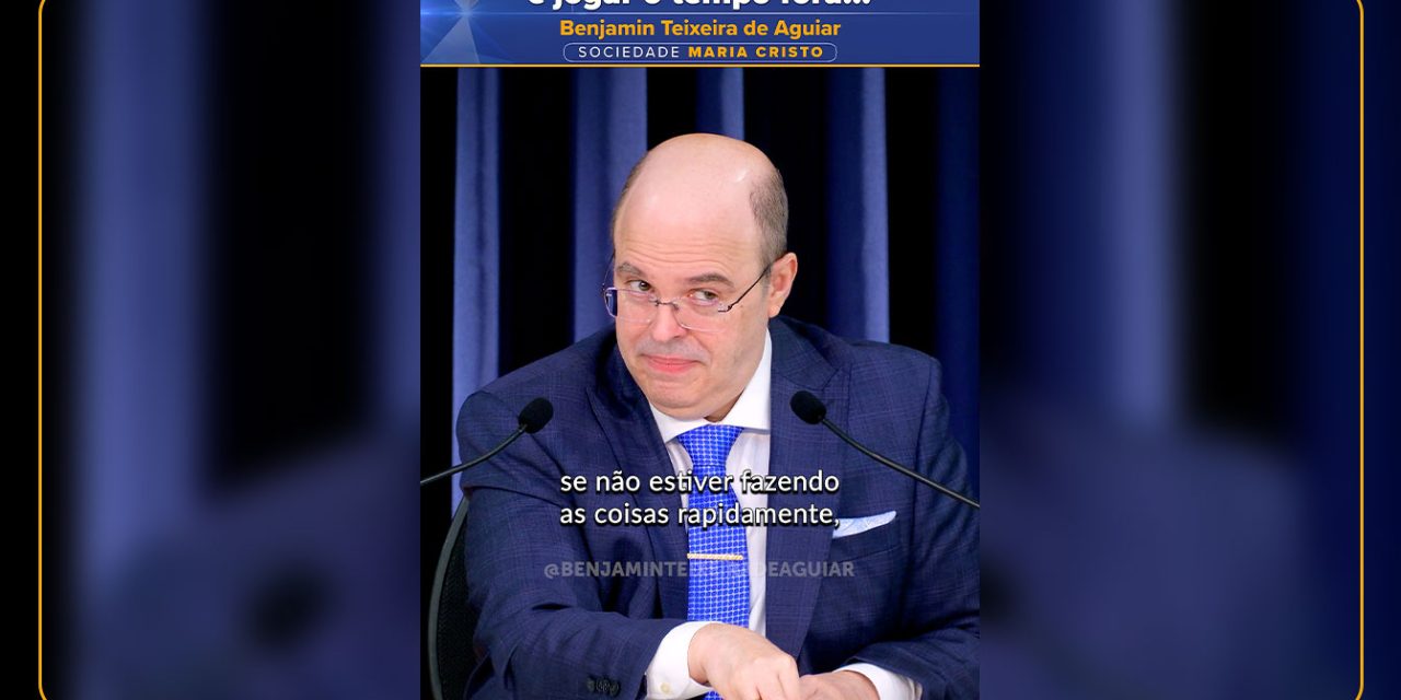 Correndo para ganhar tempo e jogar o tempo fora…