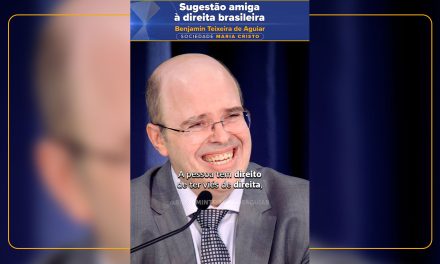 Sugestão amiga à direita brasileira