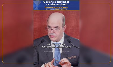 O silêncio criminoso na crise nacional