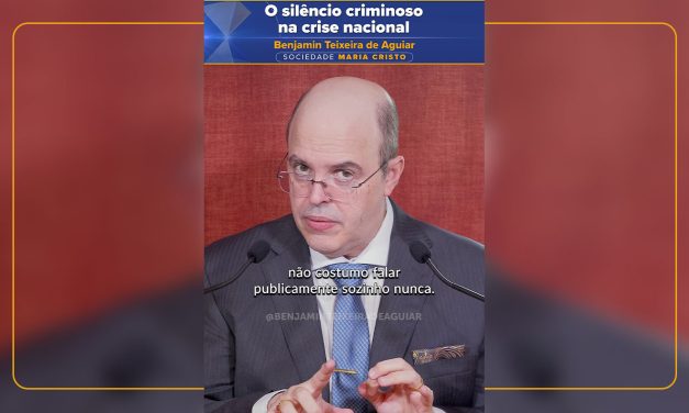O silêncio criminoso na crise nacional
