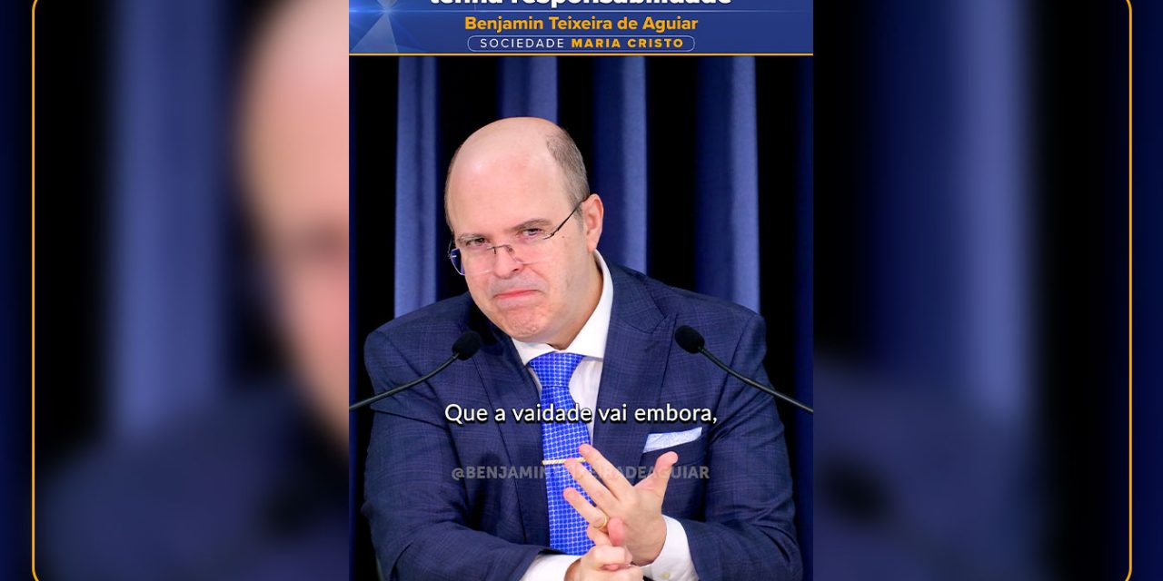 Esqueça a vaidade, tenha responsabilidade